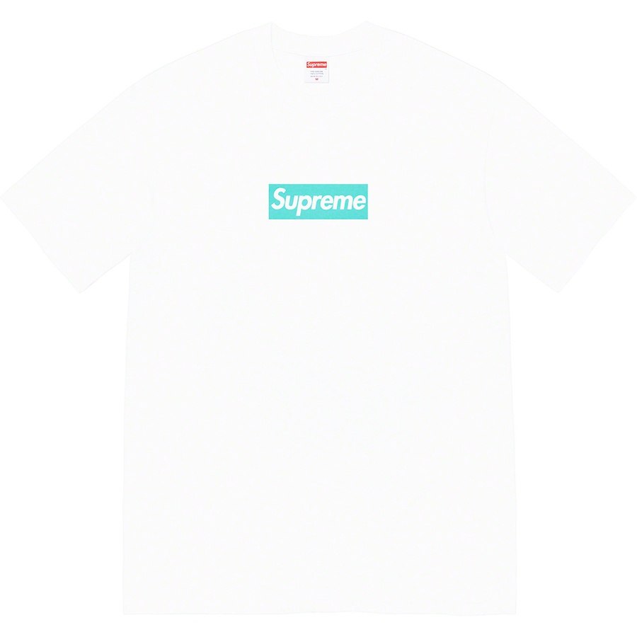Supreme Supreme Tiffany & Co. Box Logo Tee (FW21) - White - $54