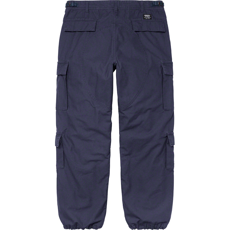 Supreme Cargo Pant (FW21) - Navy - $158