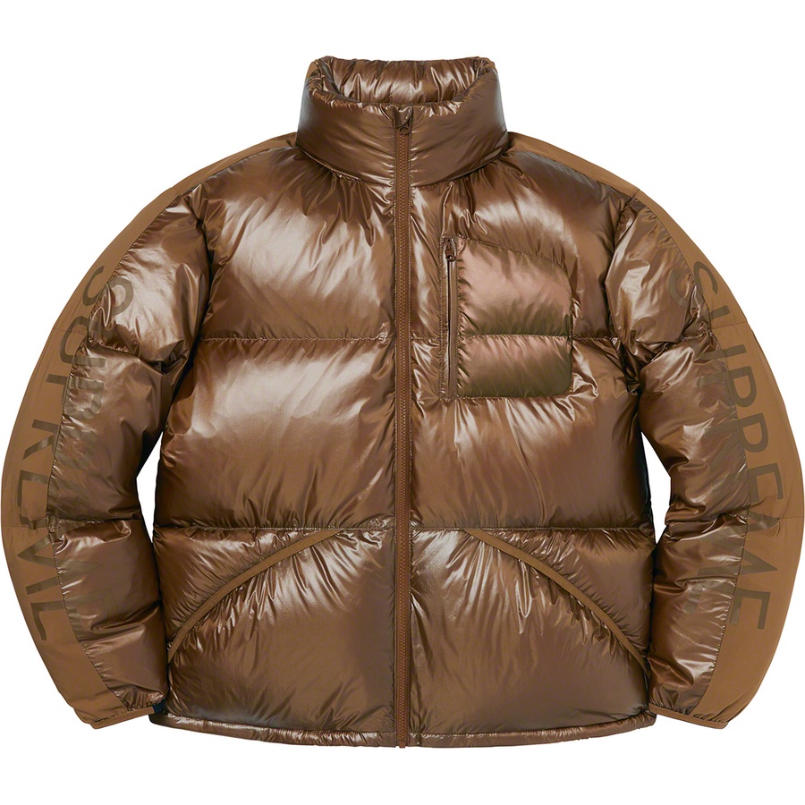 Supreme Featherweight Down Jacket (FW21) - Brown - $368