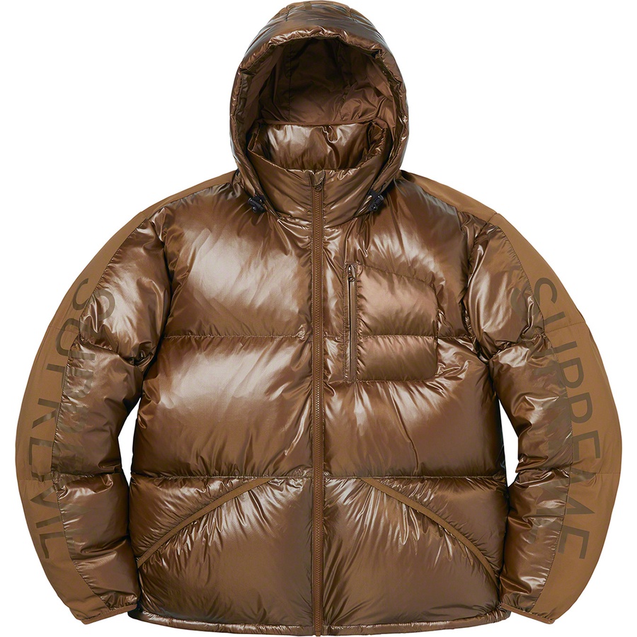 Supreme Featherweight Down Jacket (FW21) - Brown - $368