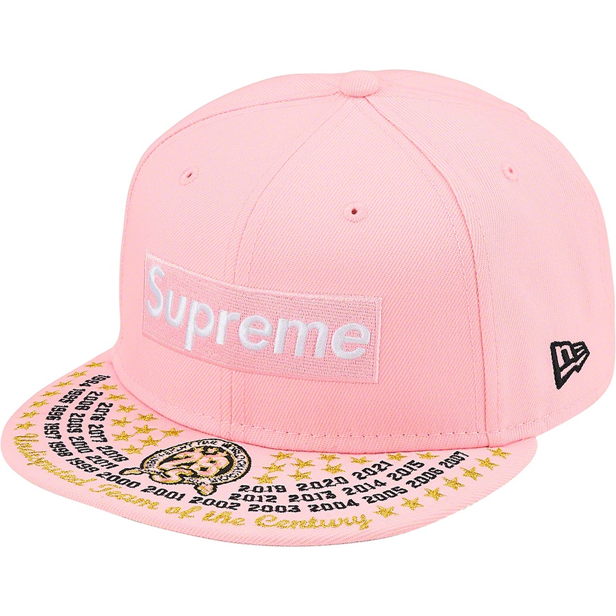 Supreme Undisputed Box Logo New Era (FW21) - Pink - $54