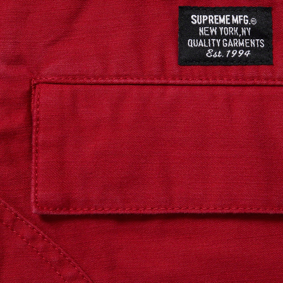 Supreme Cargo Pant (FW21) - Red - $158