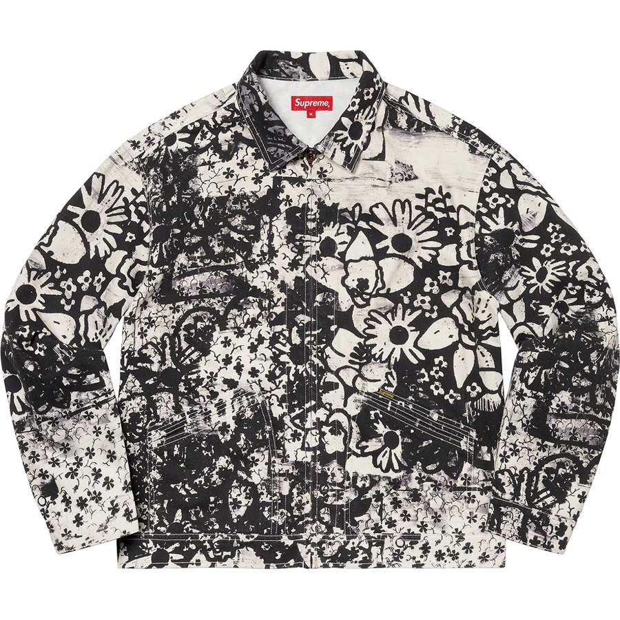 Supreme Christopher Wool Supreme Denim Work Jacket (FW21) - Black - $228