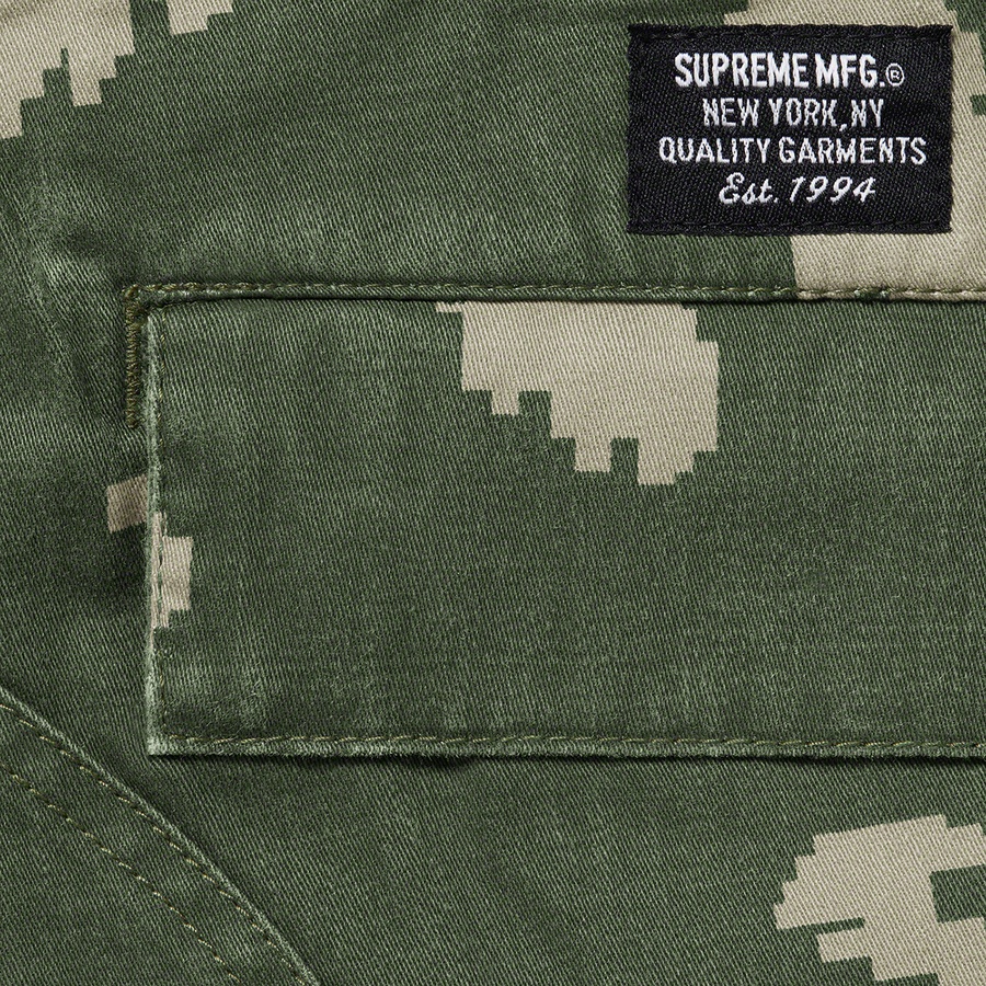 Supreme Cargo Pant (FW21) - Olive Russian Camo - $158