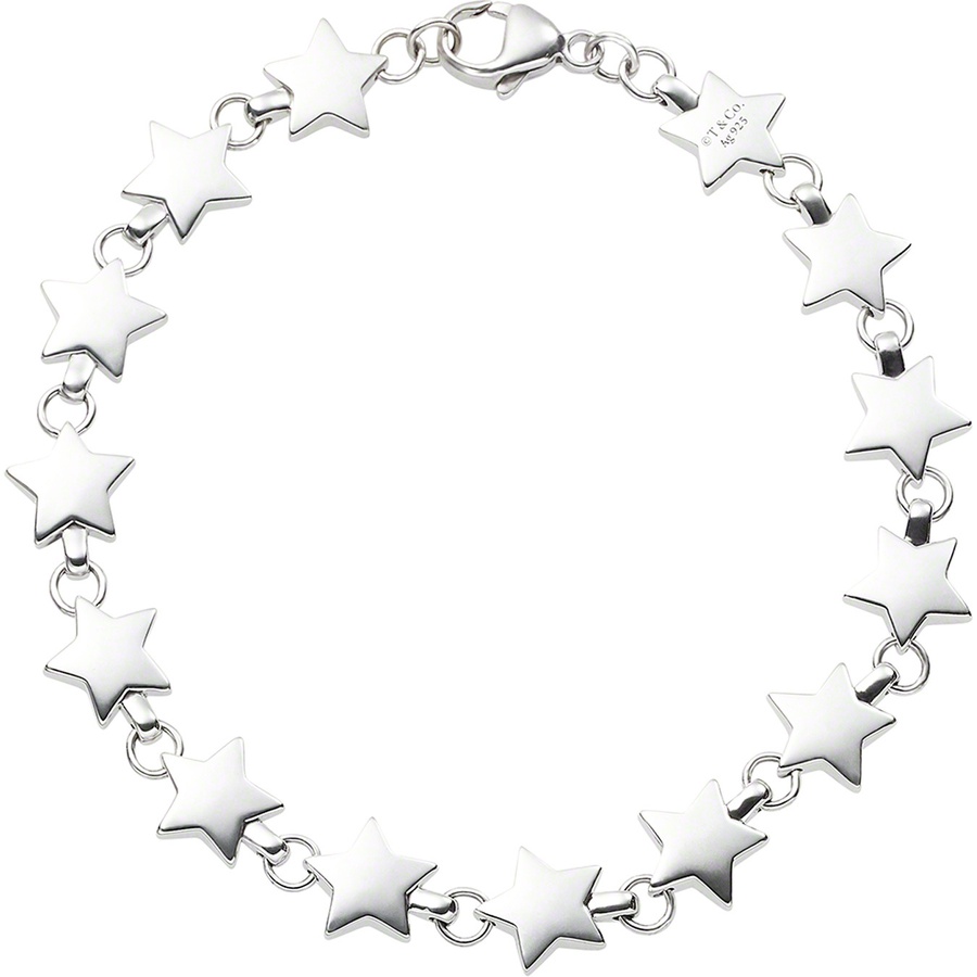 Supreme Supreme Tiffany & Co. Star Bracelet (FW21) - Silver - $450