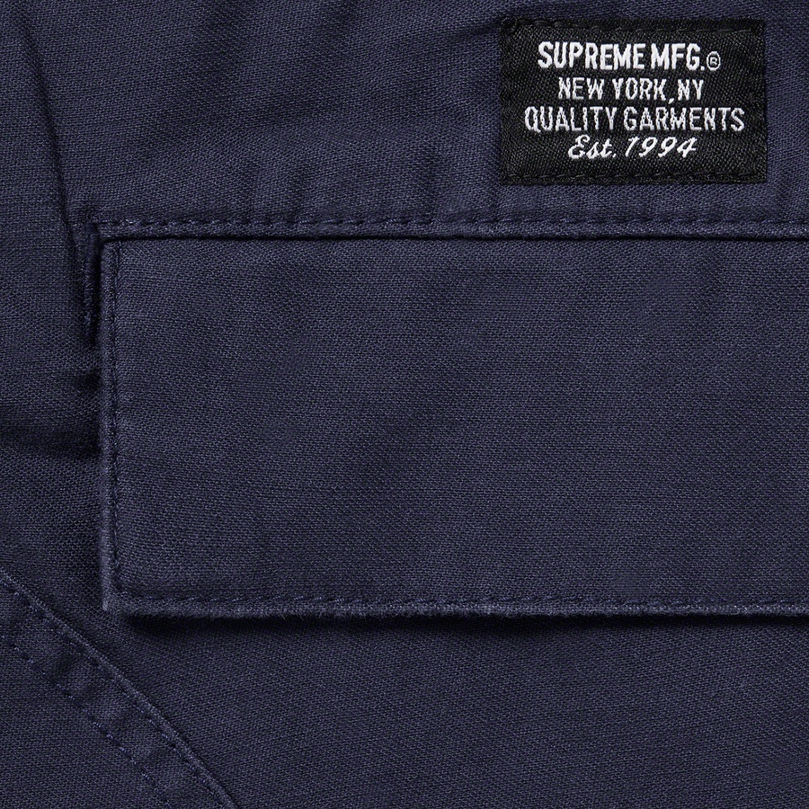 Supreme Cargo Pant (FW21) - Navy - $158