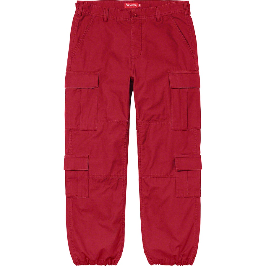 Supreme Cargo Pant (FW21) - Red - $158