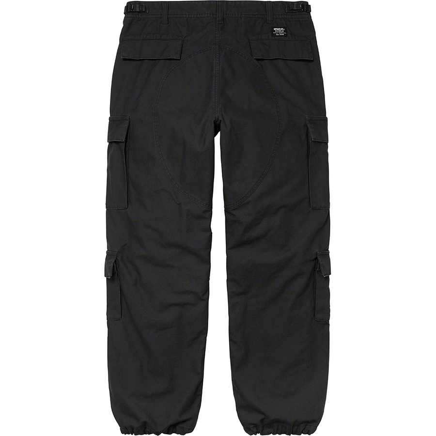 Supreme Cargo Pant (FW21) - Black - $158