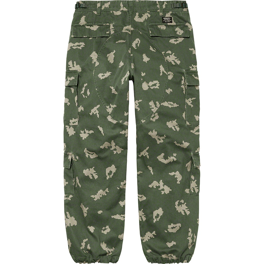 Supreme Cargo Pant (FW21) - Olive Russian Camo - $158