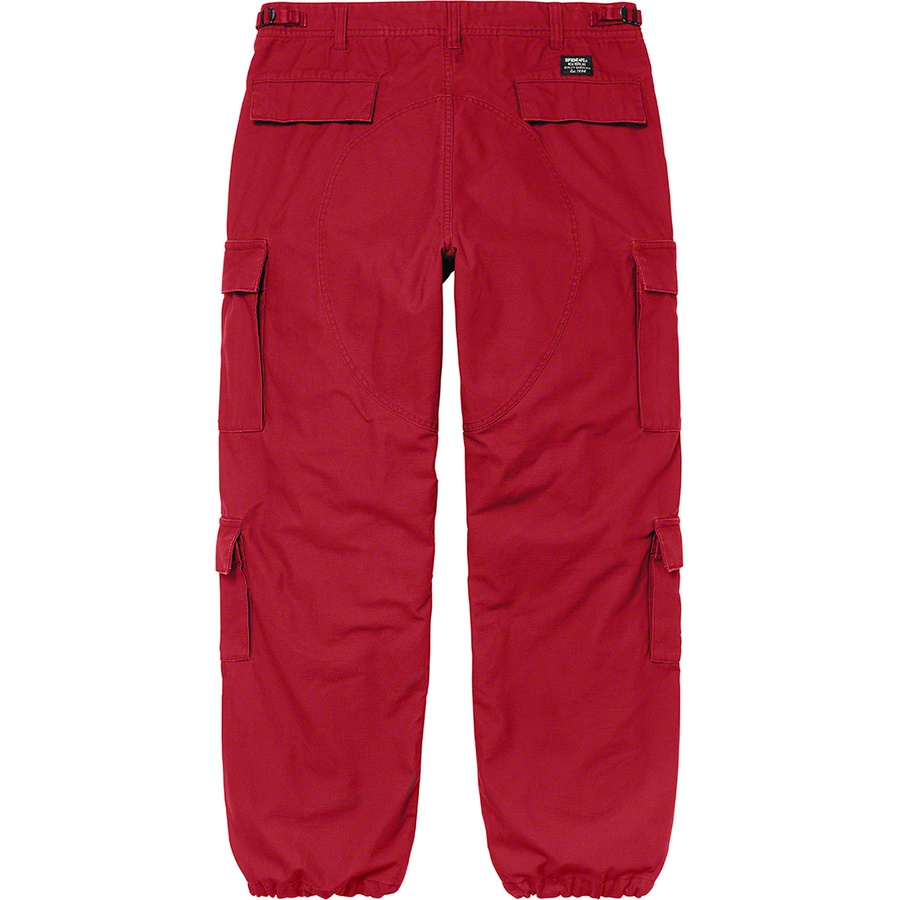 Supreme Cargo Pant (FW21) - Red - $158