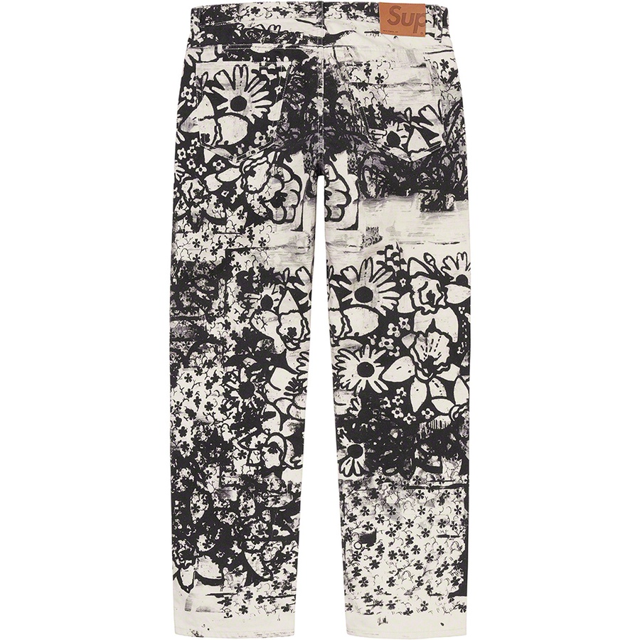 Supreme Christopher Wool SupremeRegular Jean (FW21) - Black - $168