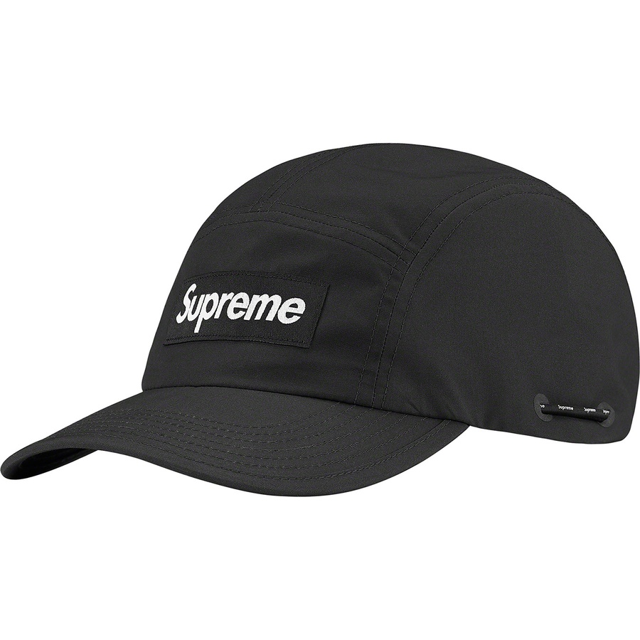 Supreme Shockcord Camp Cap (FW21) - Black - $54