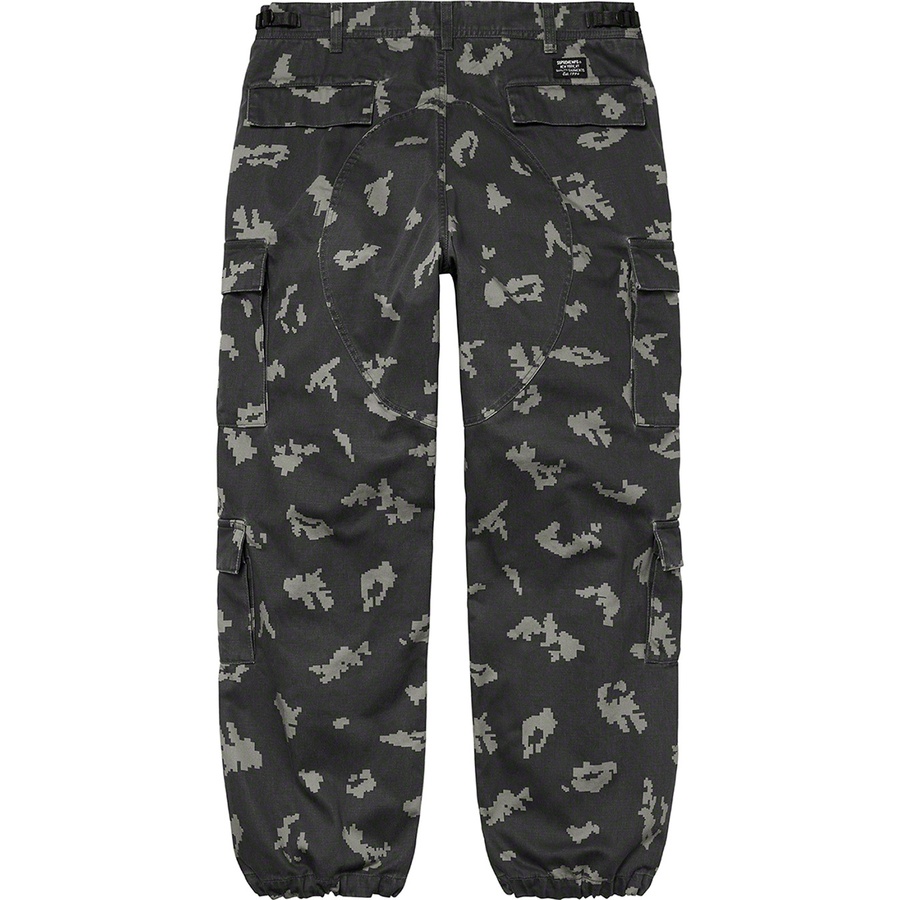 Supreme Cargo Pant (FW21) - Black Russian Camo - $158