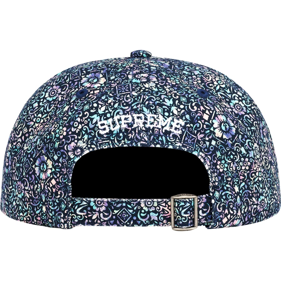 Supreme Liberty Floral 6-Panel (FW21) - Blue - $54