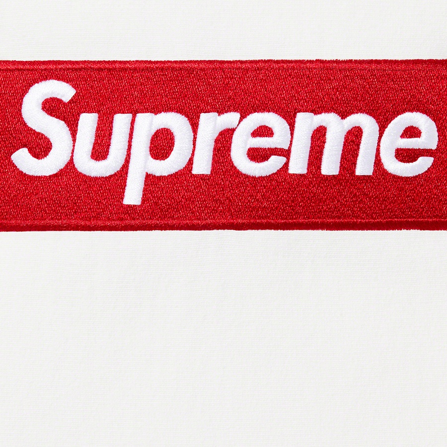 Supreme Box Logo Hooded Sweatshirt (FW21) - White - $168