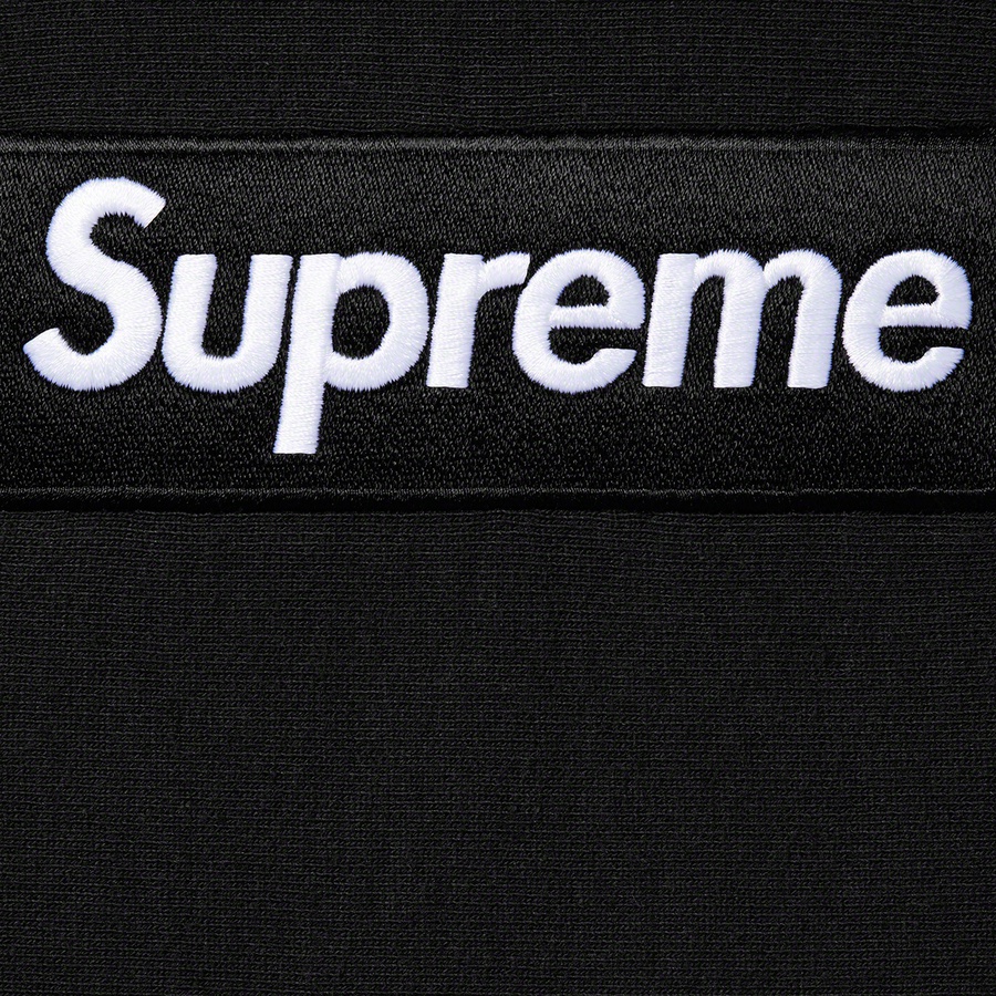 Supreme Box Logo Hooded Sweatshirt (FW21) - Black - $168