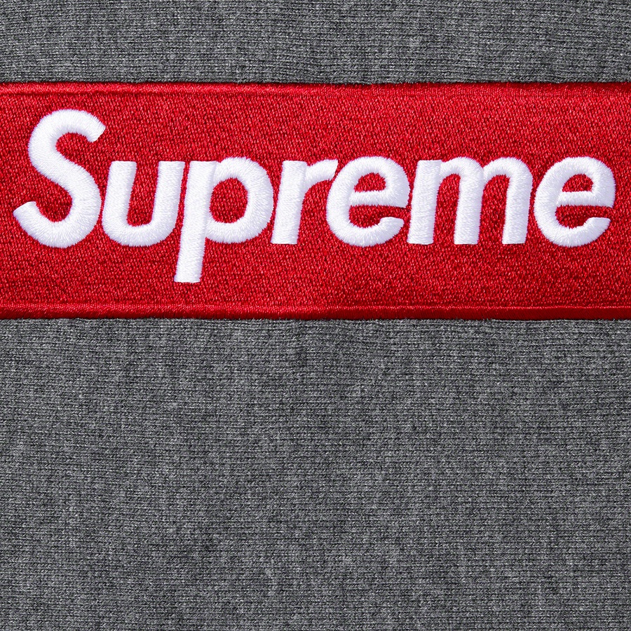 Supreme Box Logo Hooded Sweatshirt (FW21) - Charcoal - $168