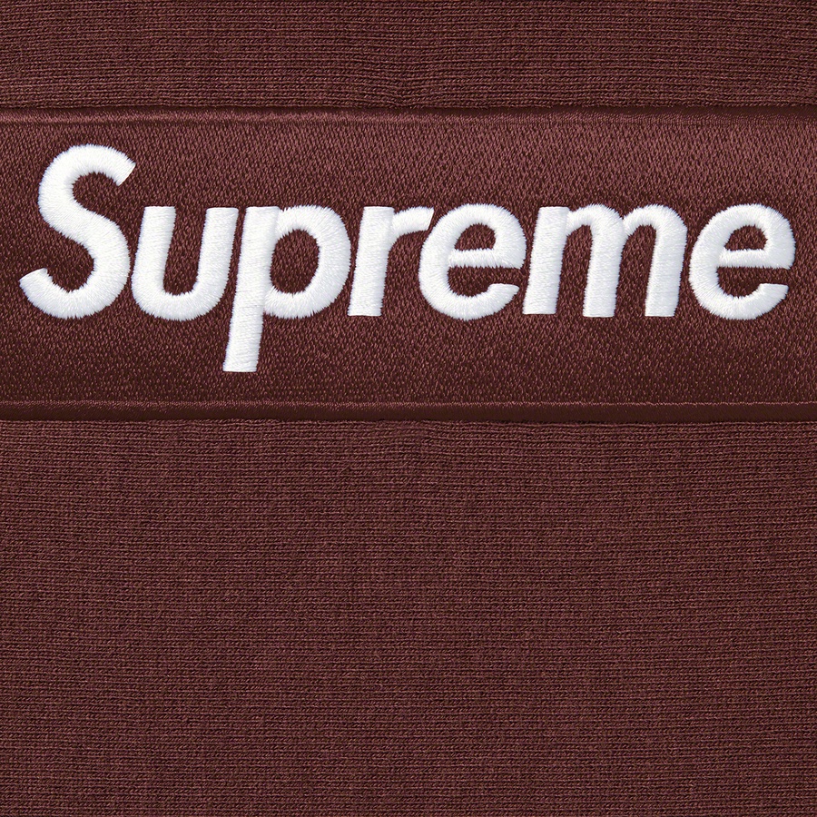 Supreme Box Logo Hooded Sweatshirt (FW21) - Dark Brown - $168