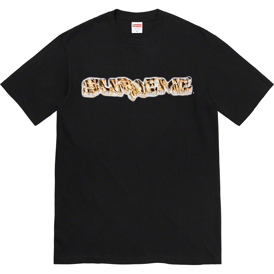 Supreme Diamond Tee (FW21) - Black - $38