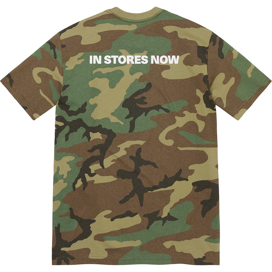 Supreme Diamond Tee (FW21) - Woodland Camo - $38