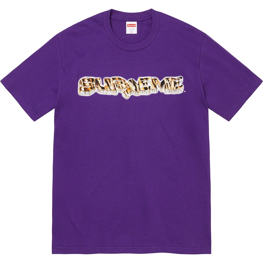 Supreme Diamond Tee (FW21) - Purple - $38