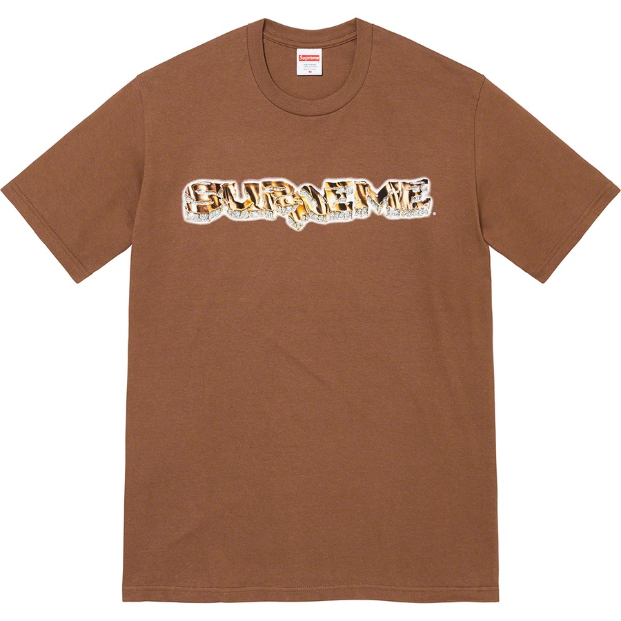 Supreme Diamond Tee (FW21) - Brown - $38