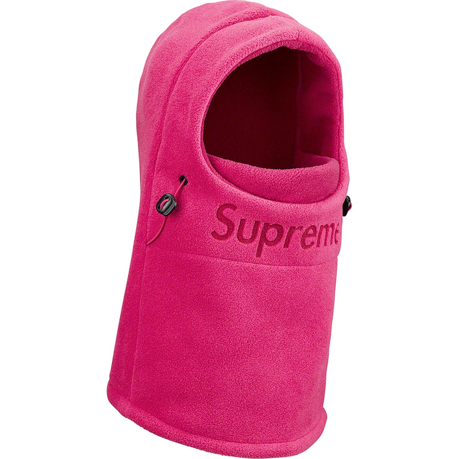 Supreme Polartec Balaclava (FW21) - Magenta - $60