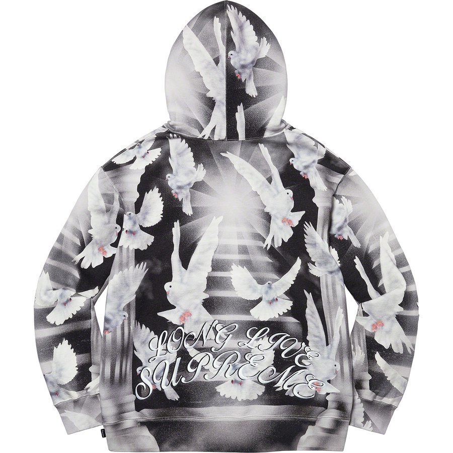 Supreme Doves Hooded Sweatshirt (SS22) - Black - $188
