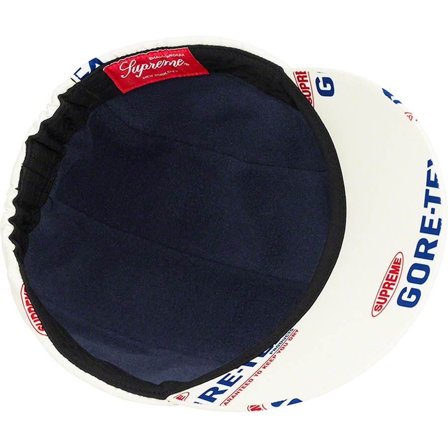 Supreme GORE-TEX Polartec Long Bill Camp Cap (SS22) - Natural Logos - $58