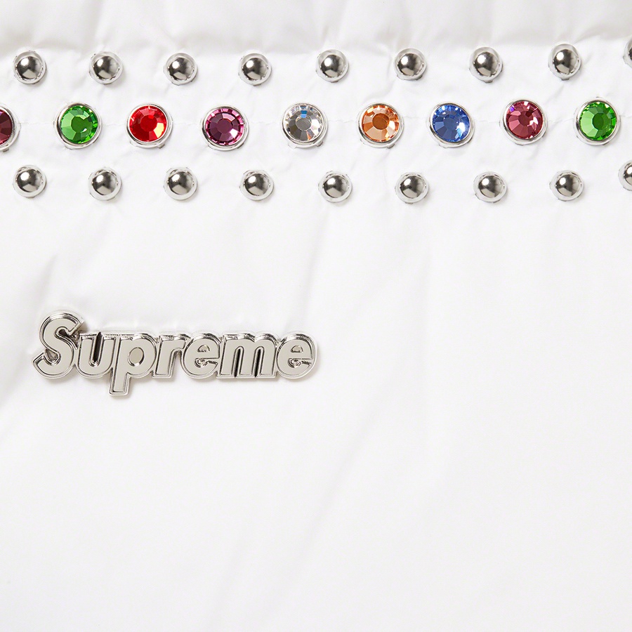 Supreme Supreme B.B. Simon Studded Puffer Jacket (SS22) - White - $698