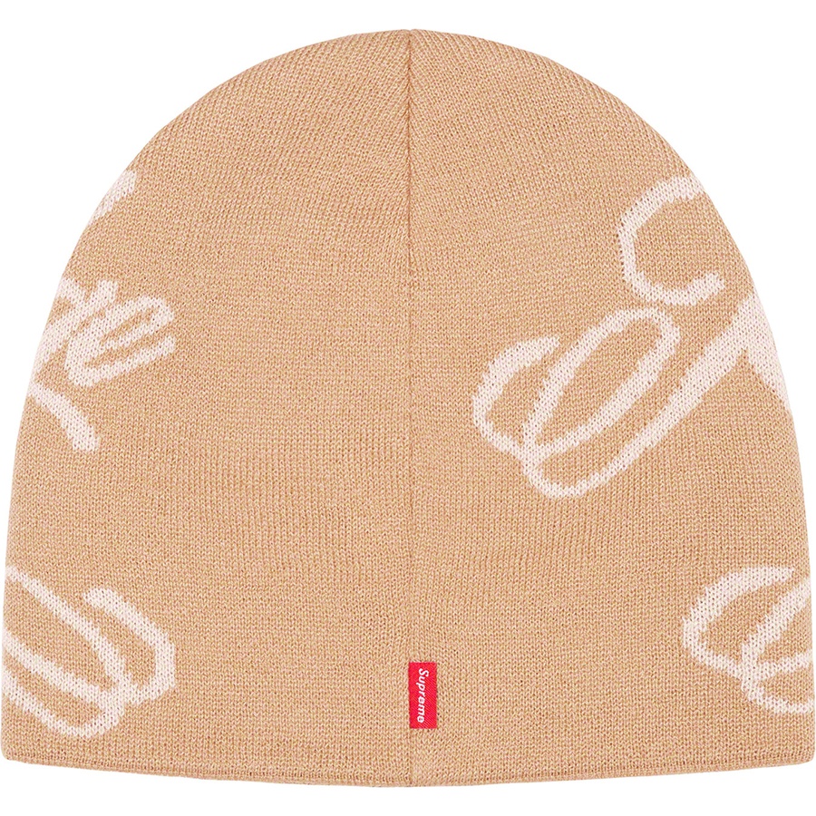 Supreme Knowledge Reigns Beanie (SS22) - Tan - $40