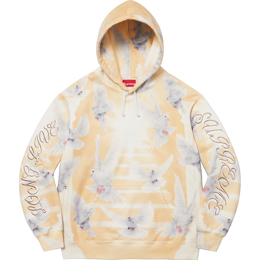Supreme Doves Hooded Sweatshirt (SS22) - Tan - $188
