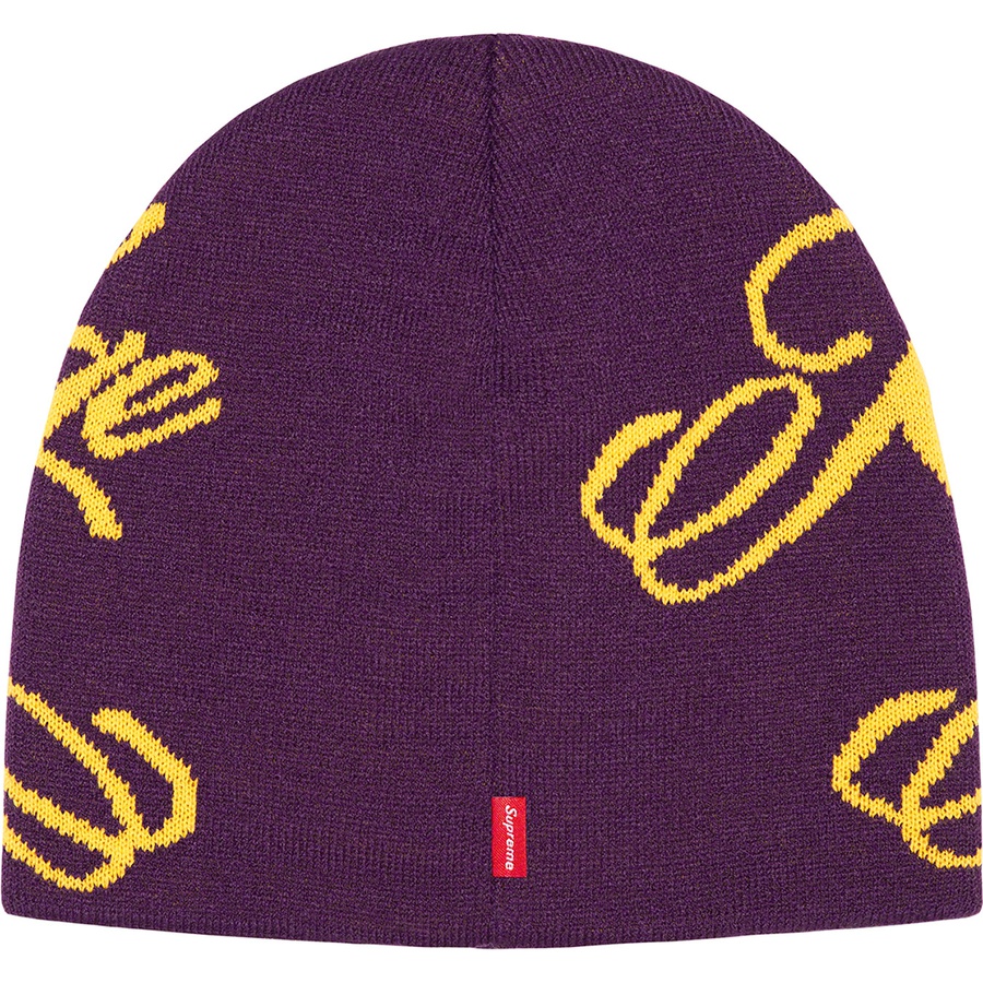 Supreme Knowledge Reigns Beanie (SS22) - Purple - $40