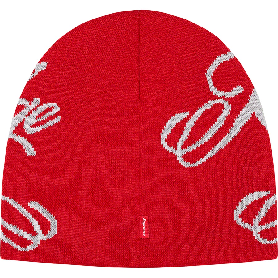 Supreme Knowledge Reigns Beanie (SS22) - Red - $40