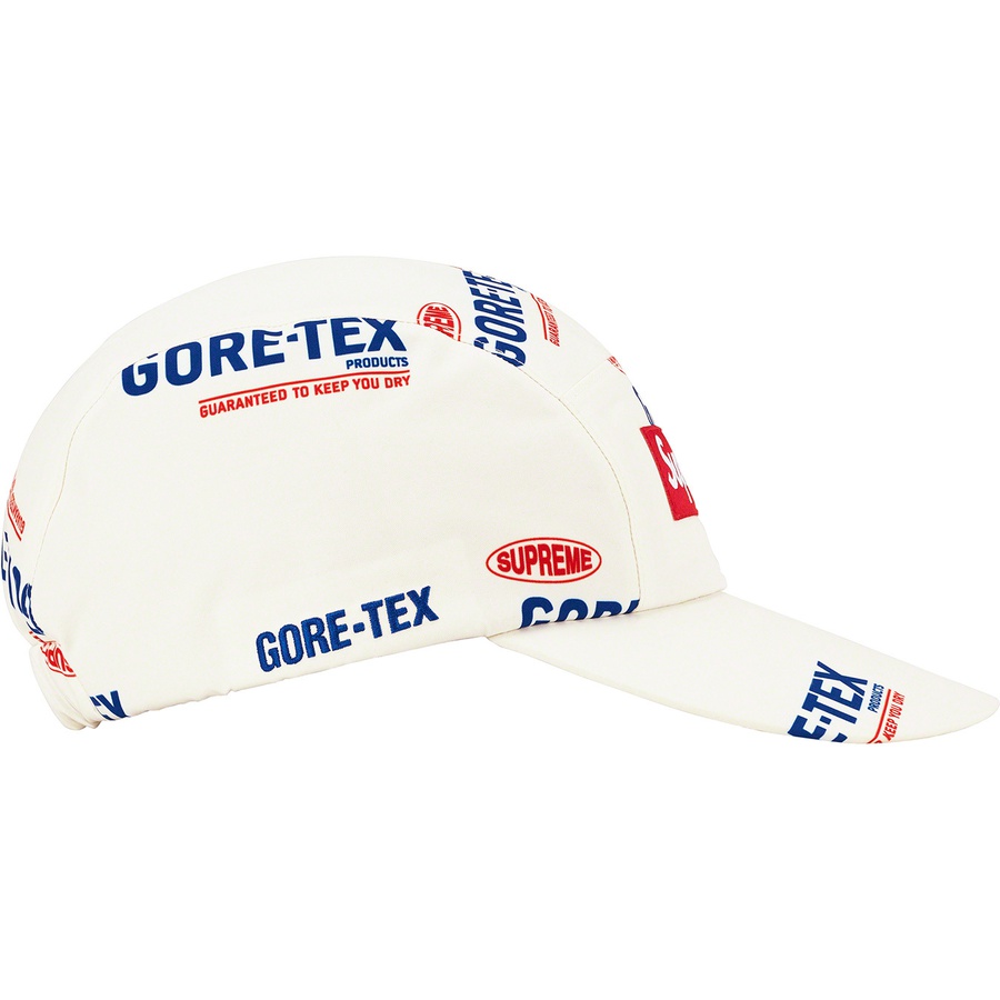 Supreme GORE-TEX Polartec Long Bill Camp Cap (SS22) - Natural Logos - $58