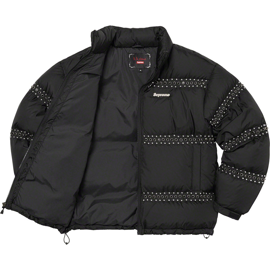 Supreme Supreme B.B. Simon Studded Puffer Jacket (SS22) - Black - $698