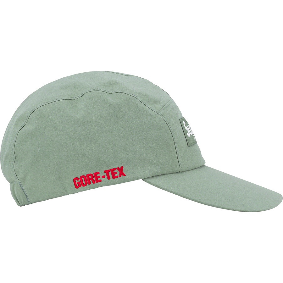 Supreme GORE-TEX Polartec Long Bill Camp Cap (SS22) - Light Olive - $58