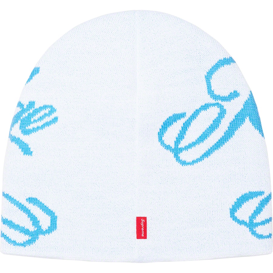 Supreme Knowledge Reigns Beanie (SS22) - White - $40