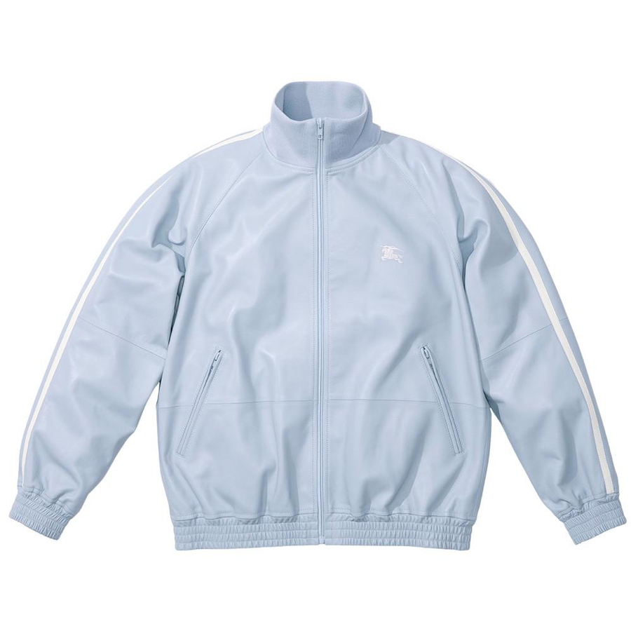 Supreme *Burberry exclusive* Supreme Burberry Leather Track Jacket (SS22)