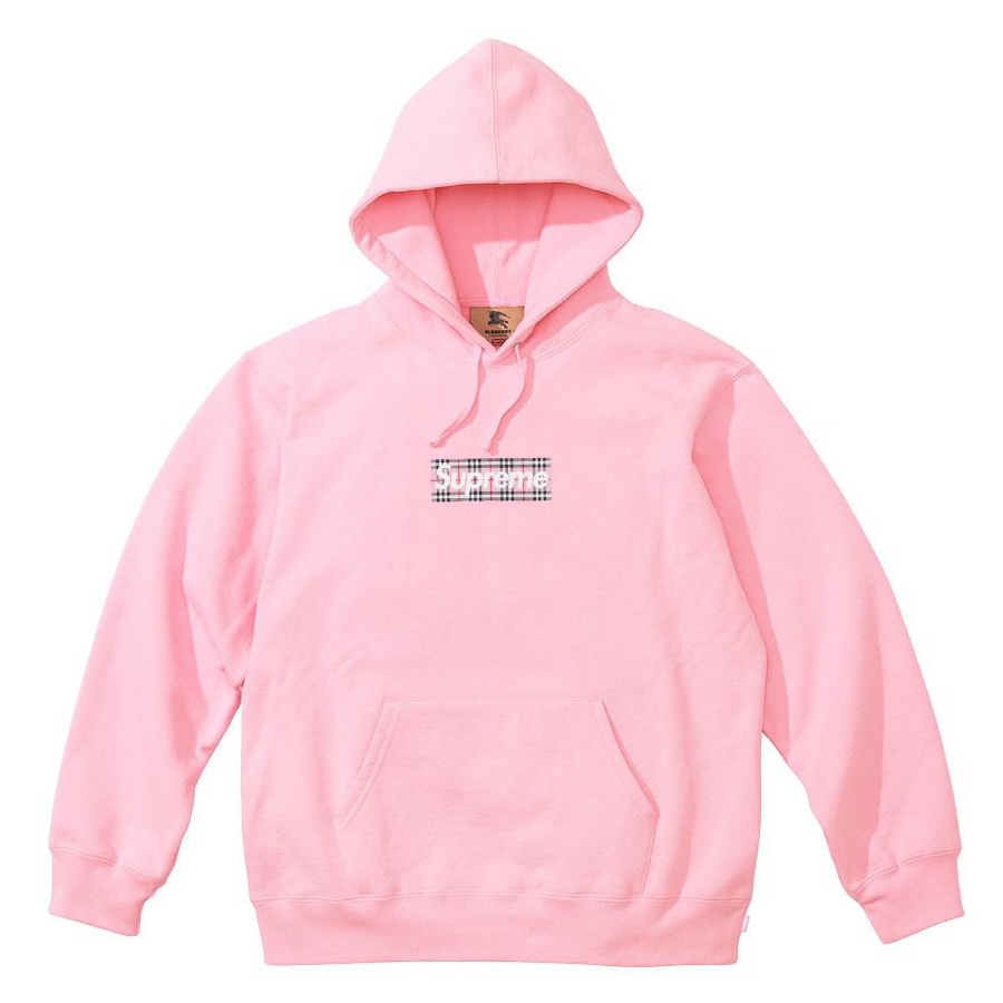 Supreme Supreme Burberry Box Logo Hooded Sweatshirt (SS22) - $198