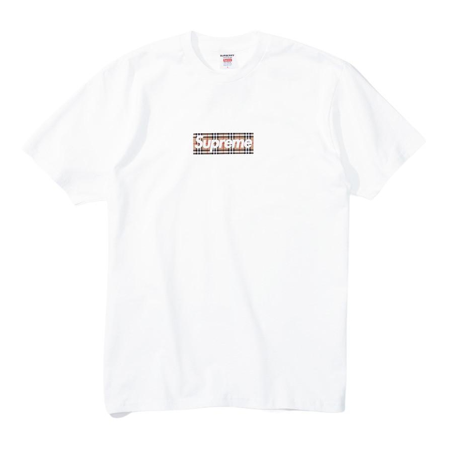 Supreme Supreme Burberry Box Logo Tee (SS22) - $54