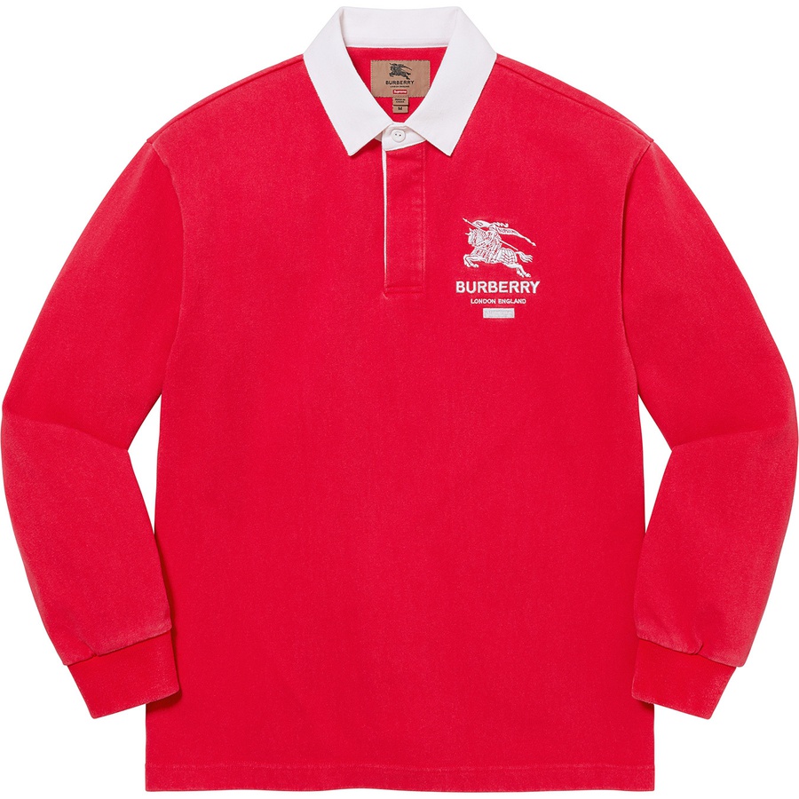 Supreme Supreme Burberry Rugby (SS22) - Red - $168