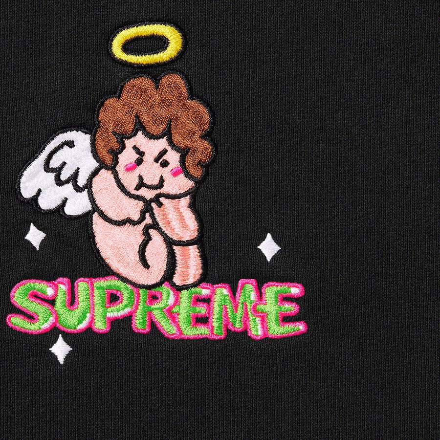 Supreme Angel Hooded Sweatshirt (SS22) - Black - $158