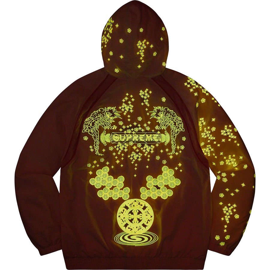 Supreme AOI Glow-in-the-Dark Track Jacket (SS22) - White - $188