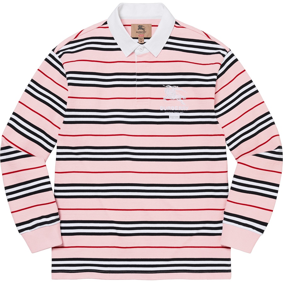Supreme Supreme Burberry Rugby (SS22) - Pink - $168