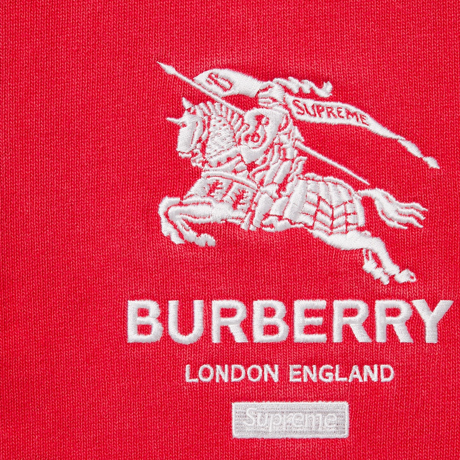 Supreme Supreme Burberry Rugby (SS22) - Red - $168