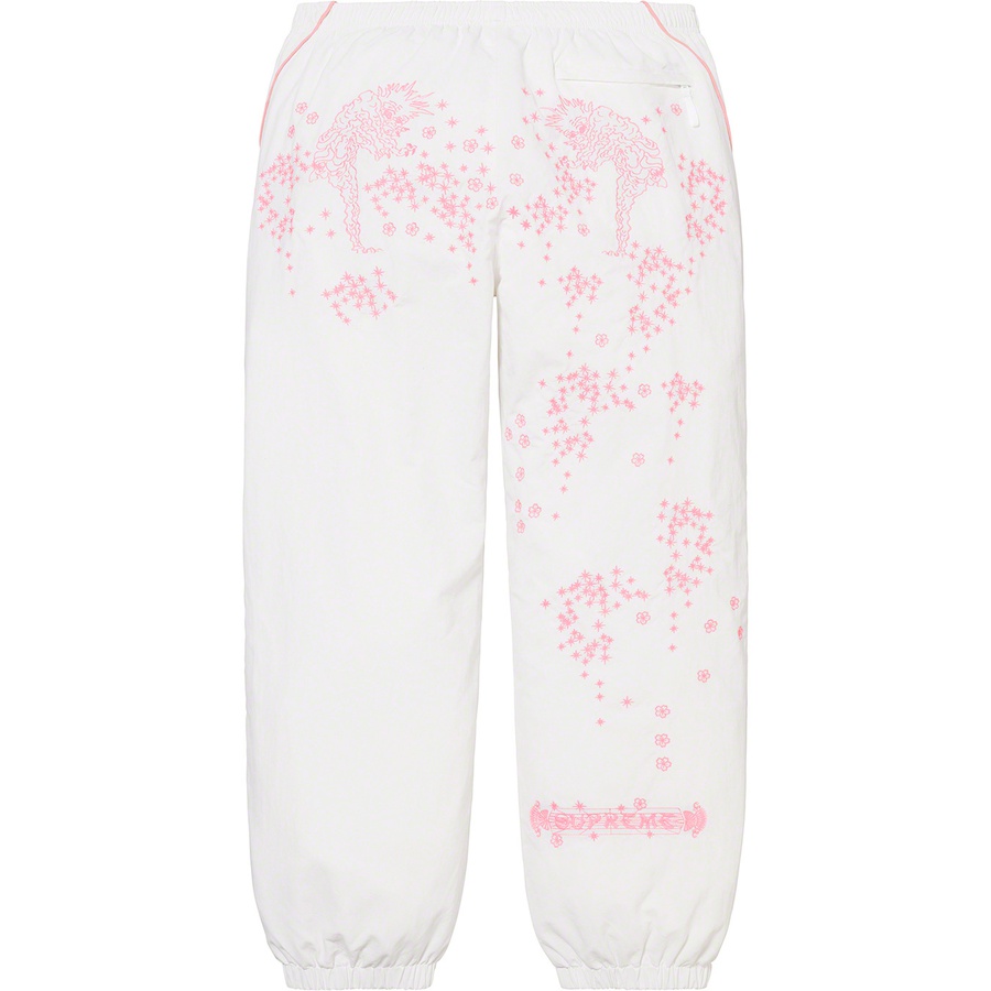 Supreme AOI Glow-in-the-Dark Track Pant (SS22) - White - $148