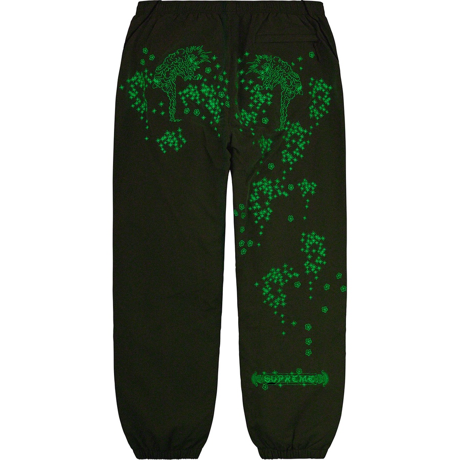 Supreme AOI Glow-in-the-Dark Track Pant (SS22) - Olive - $148