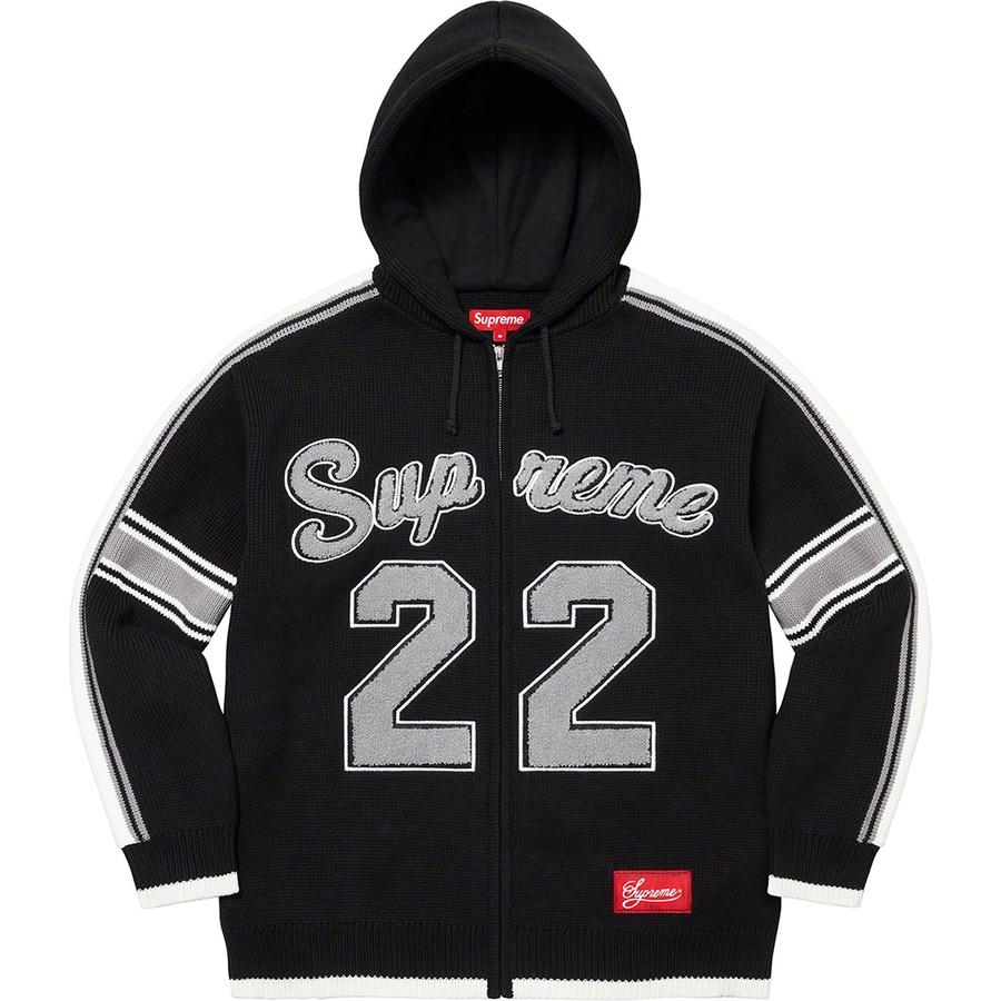 Supreme Sport Zip Up Hooded Sweater (SS22) - Black - $198