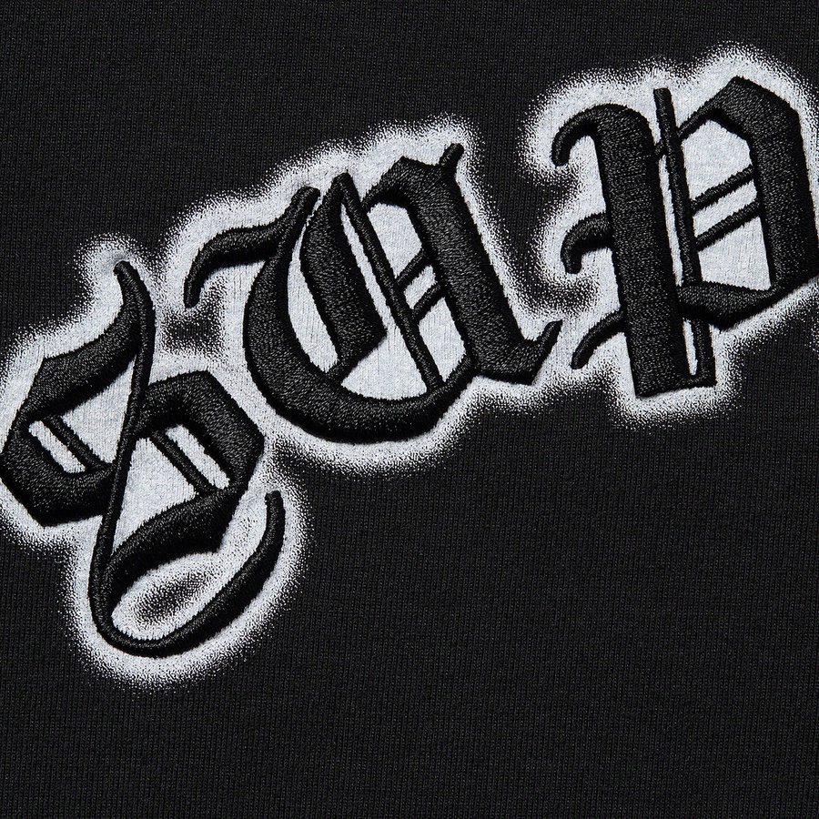 Supreme Old English Glow S S Top (SS22) - Black - $78